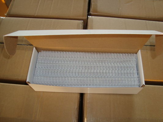 Nylon-Coated double Wire-0 Double Loop Spiral O Double Loop Binding Wire Twin Ring Loop Wire  in spools & Pre cut boxes