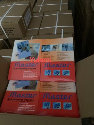 125MIC A4 A3 Master+Plus hot thermal laminating pouches lamination pouch film factory FROM CHINA