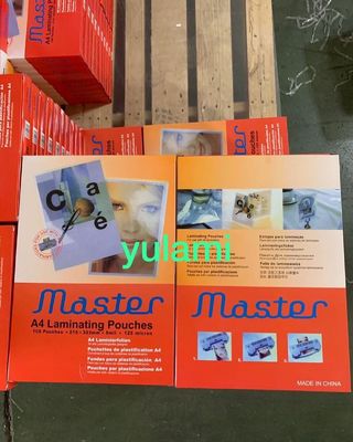 125MIC A4 A3 Master+Plus hot thermal laminating pouches lamination pouch film factory FROM CHINA