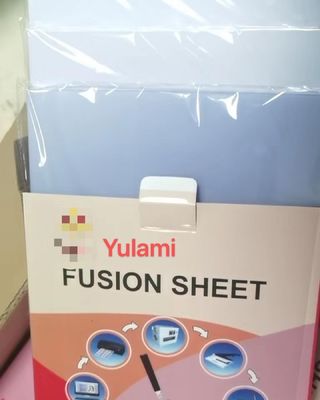 PVC Fusing Sheets PVC Fusion Sheets with 0.3mm White Inkjet Printing Sheet and 0.10mm Coated Overlay From China