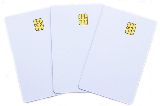 WHITE BLANK RFID THIN THICK PVC INKJET ID & CHIP CARD FM4442 FM4428 SLE5542 FOR  Epson & Canon inkjet printer from China