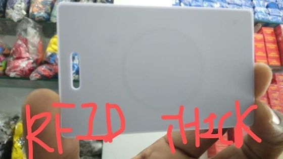WHITE BLANK RFID THIN THICK PVC INKJET ID & CHIP CARD FM4442 FM4428 SLE5542 FOR  Epson & Canon inkjet printer from China