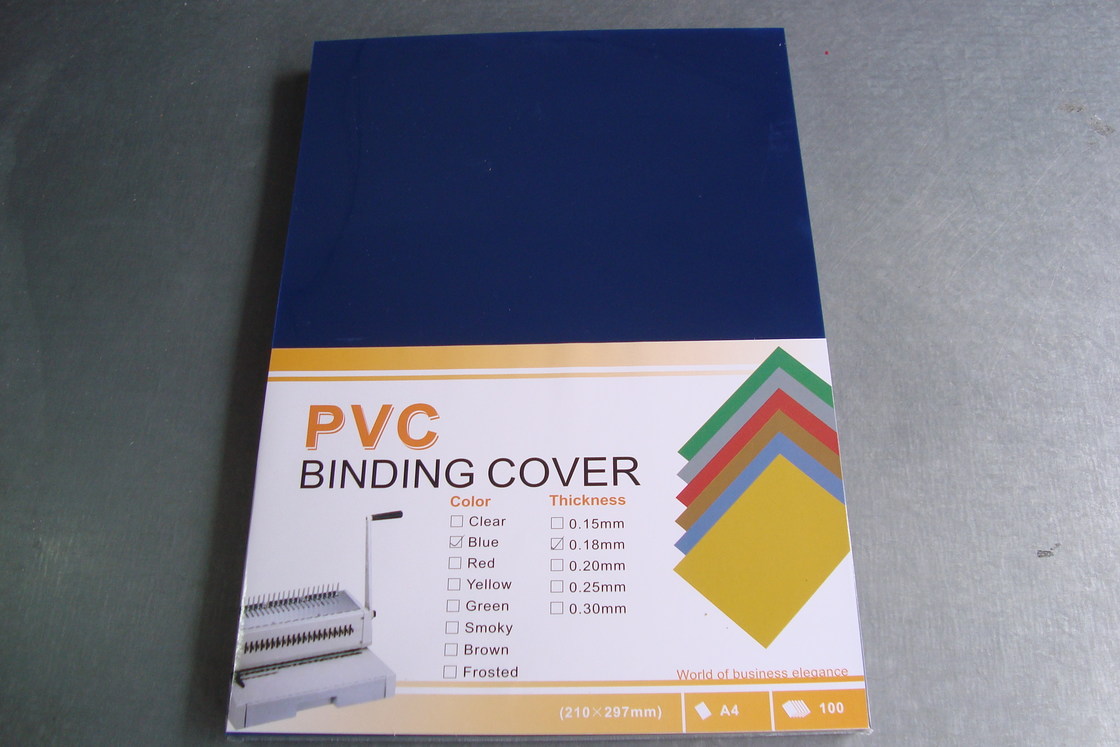 A4 A3 0.15mm 0.18mm 0.20mm 0.25mm 125mic 150MIC 180MIC 200MIC 250mic plastic PVC  Binding Cover book cover from China